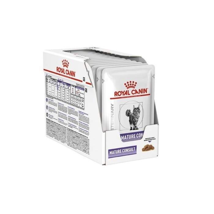 Royal Canin Veterinary Mature Consult Damp Foods for Cats, 85 g Royal Canin - 1