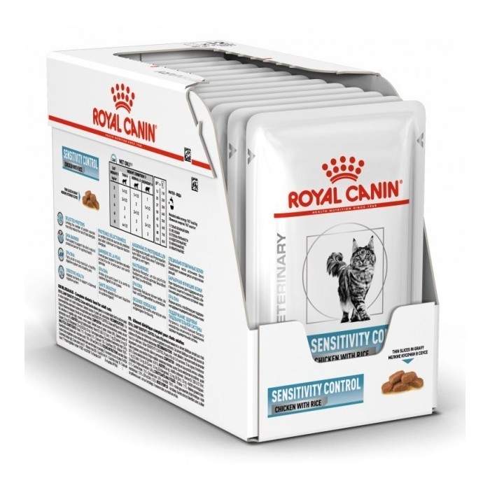 Royal Canin Veterinary Sensitivity Control drėgnas maistas katėms, 85 g Royal Canin - 1