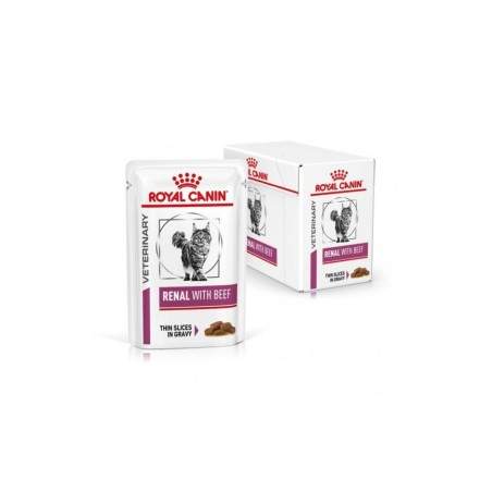 Royal Canin Renal Damp Food for Cats with Beef, 85 g Royal Canin - 1