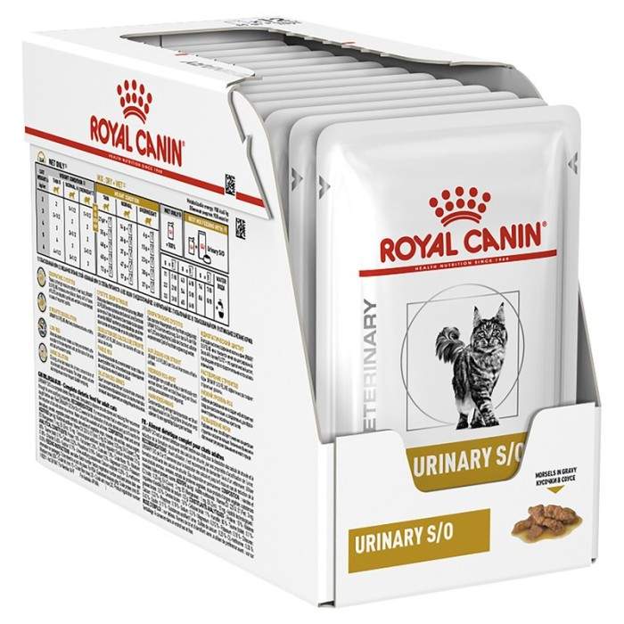 ROYAL CANIN Urinary S/O drėgnas maistas katėms su gabaliukais padaže, 85 g Royal Canin - 1