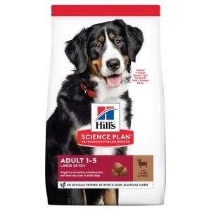 Hill's Science Plan Canine Adult Large Breed Lamb and Rice sausā barība lielu šķirņu suņiem, 14 kg Hill's - 1