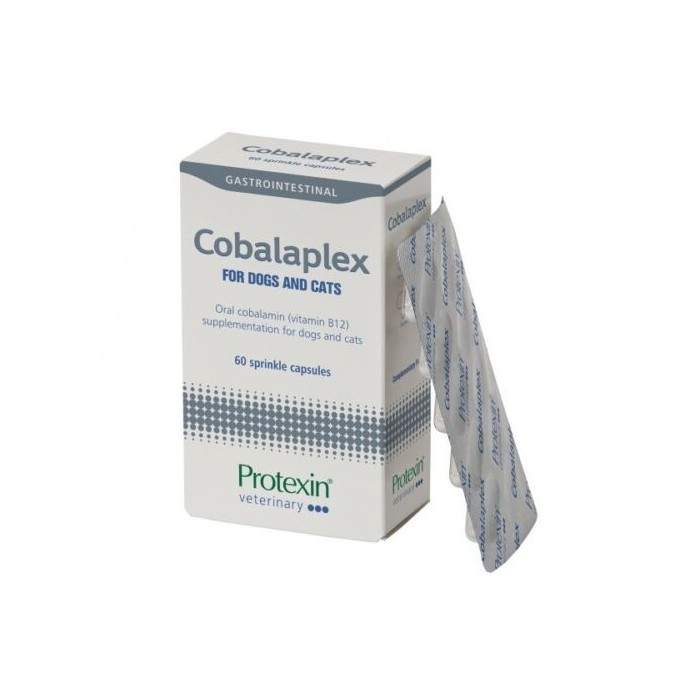Protexin Cobalaplex prebiootilised toidulisandid koertele ja kassidele terve seedimise tagamiseks, 60 kapslit PROBIOTICS INTERNA
