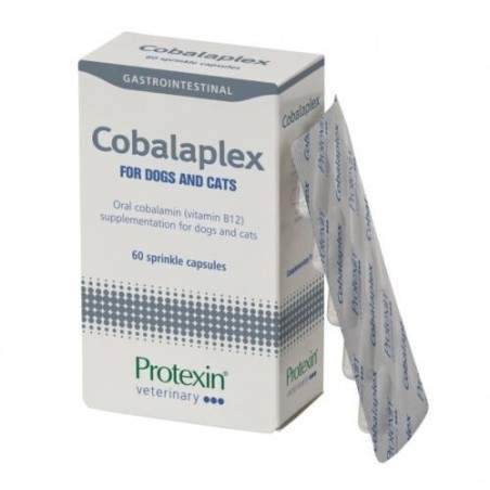 Protexin Cobalaplex prebiotic supplements for dogs and cats for healthy digestion, 60 capsules PROBIOTICS INTERNATIONAL LTD - 1