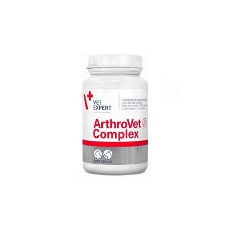 Arthrovet Ha Complex добавки для собак мелких пород и кошек с заболеваниями суставов и хрящей, 60 таблеток VETEXPERT - 1