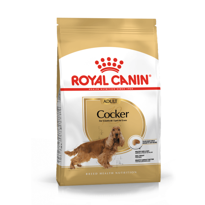 Royal Canin Cocker Adult kuivtoit kokkerspanjeli koertele, 3 kg Royal Canin - 1