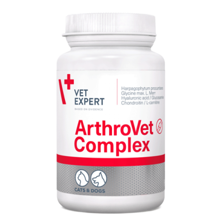 Arthrovet Ha Complex supplements for small breed dogs and cats with joint and cartilage disorders, 90 tablets VETEXPERT - 1