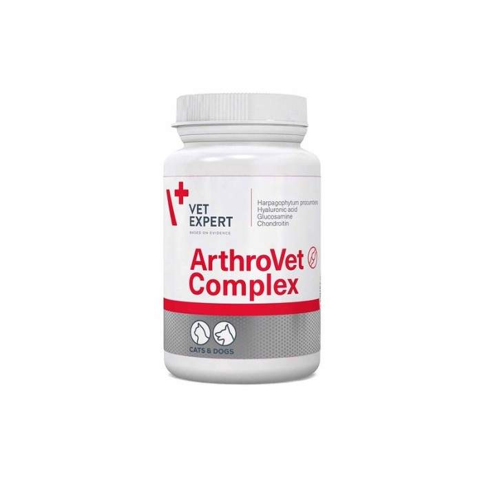 Arthrovet Ha Complex добавки для собак мелких пород и кошек с заболеваниями суставов и хрящей, 60 капсул VETEXPERT - 1