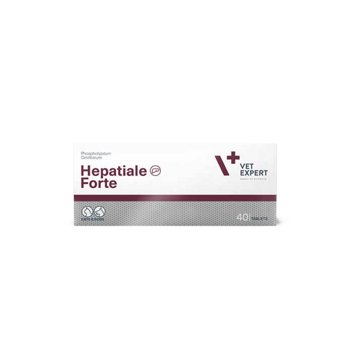 Hepatiale Forte 300mg, 40 tablečių VETEXPERT - 1