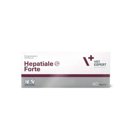 Hepatiale Forte 300mg, 40 tablečių VETEXPERT - 1