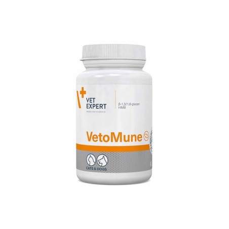 Vetexpert Vetomune papildai šunų ir kačių imuniteto stiprinimui, 60 kapsulių VETEXPERT - 1