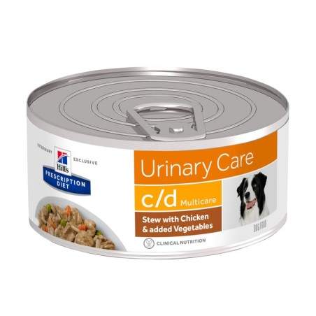 Hill's Prescription Diet Urinary Care c/d Multicare влажный корм для собак, для здоровья мочевыделительной системы, 156 г Hill's