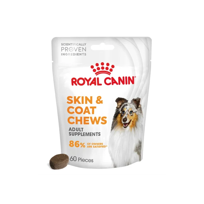 Royal Canin Skin & Coat добавки для шерсти и кожи собак, 240 г