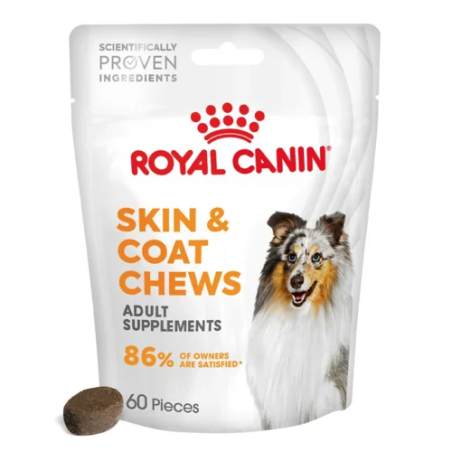Royal Canin Skin & Coat добавки для шерсти и кожи собак, 240 г