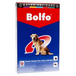 Bolfo collar against fleas...
