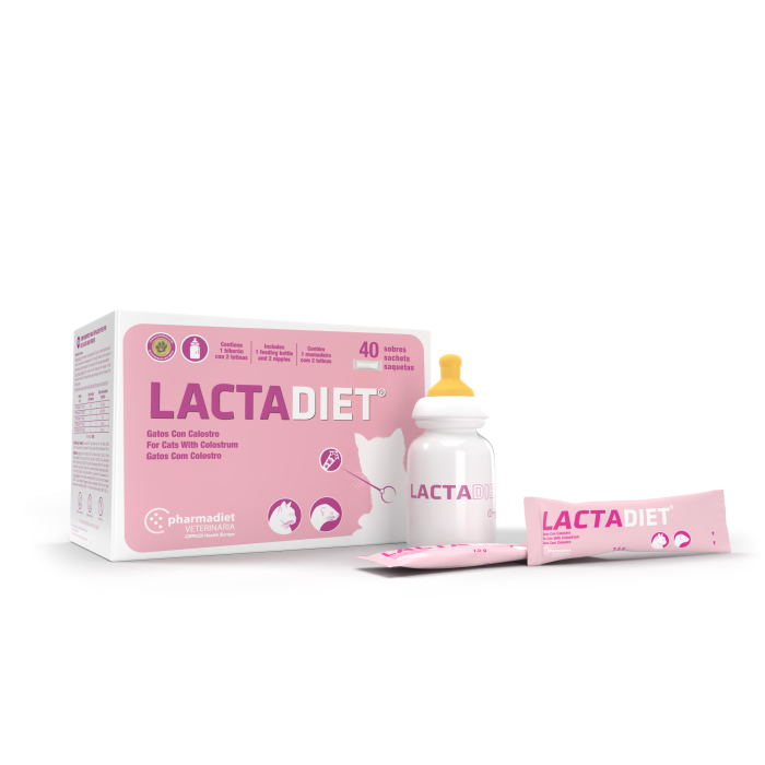 Pharmadiet Lactadiet Gatos piena aizstājējs kaķēniem un grauzējiem, 40 gab.
