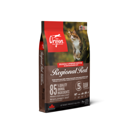 Orijen Regional Red Cat беззерновой, сухой корм для кошек, 5,4 кг