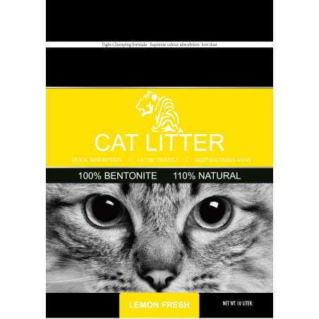 Tiger Pet наполнитель ароматизированный, с ароматом лимона, 5 л