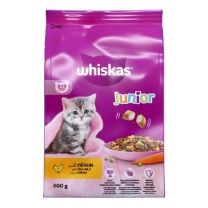 Whiskas Junior sausā barība...