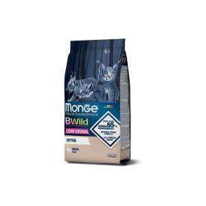 Monge Dry Cat BWILD Low Grain…