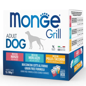 Monge Grill Mix Dog set of...