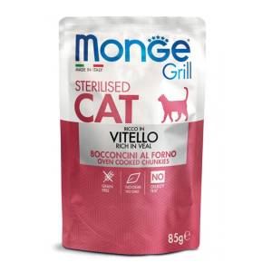 Monge Grill Cat Pouches wet...