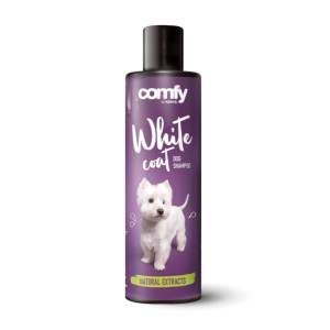 Comfy White coat shampoo...