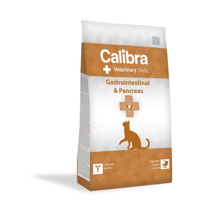 Calibra Veterinary Diets Cat Gastro & Pancreas dry food for cats with digestive tract and pancreatic disorders, 5 kg