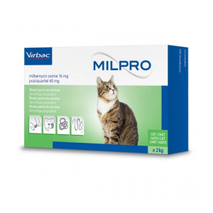 Virbac Milpro 16mg/40mg...