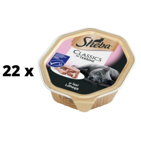 Canned food for cats' sheba, with salmon, 85g SHEBA - 1
