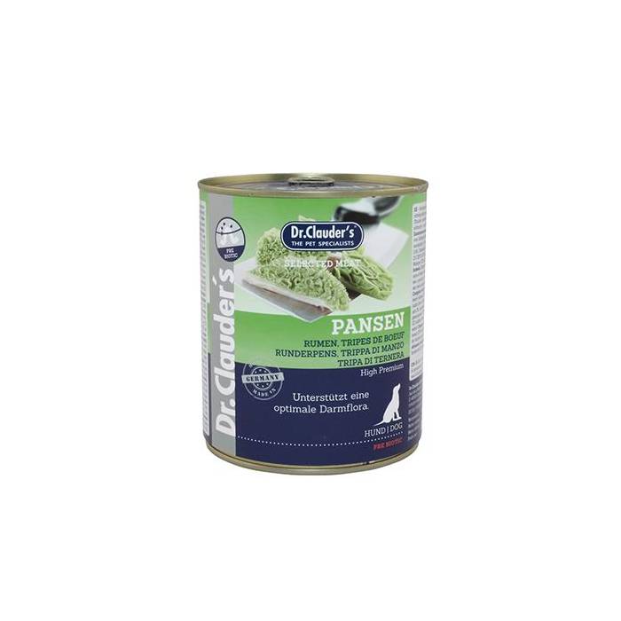 Dr. Clauders Tripe koirien märkäruoka härän mahalihalla, 800 g
