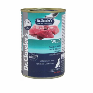 Dr. Clauders Wild wet food...