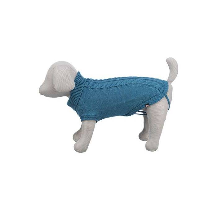 Trixie Kenton sweater for dogs, XS, 27 cm, blue