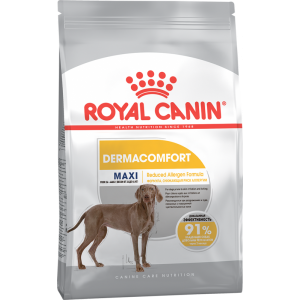 Royal Canin Maxi Dermacomfort kuivtoit suurte tõugude täiskasvanud koertele, kellel on ärritusele ja sügelusele kalduv nahk, 12 