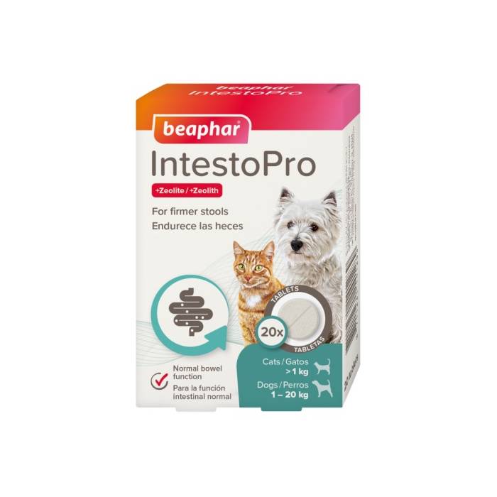 Витаминизированная добавка - Beaphar INTESTOPRO TAB S DOG/CAT 20tab