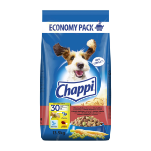 Koera kuivtoit CHAPPI, veise- ja linnulihaga, 13,5 kg x 1 tk. pakett CHAPPI - 1