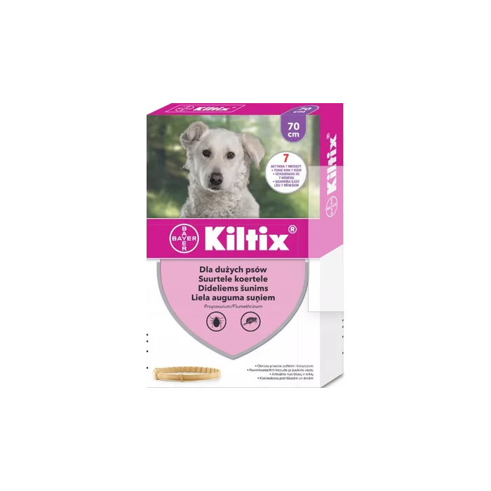 Kiix воротник для больших собак 70 см. KILTIX - 1