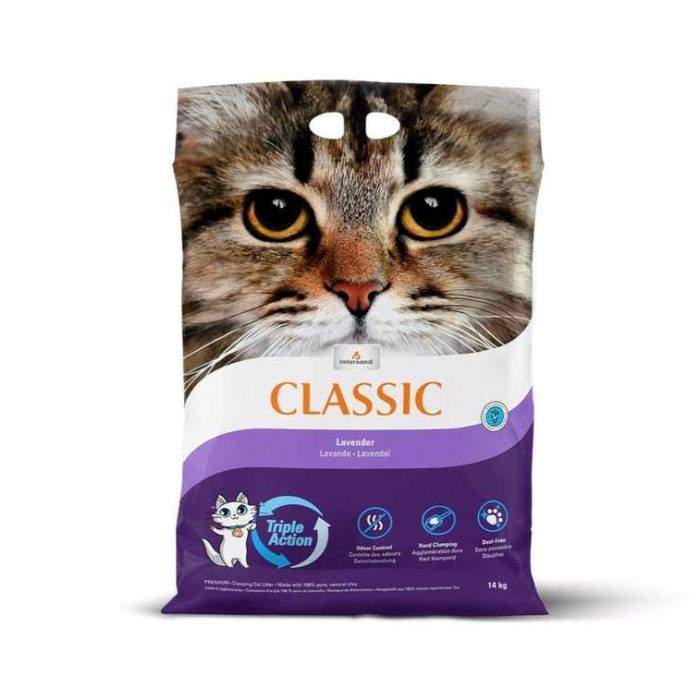 Extreme Classic Lavender наполнитель для кошачьего туалета, 14 кг