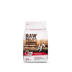 RAW Paleo Dry, Hydrodd Food for Small Breed Dogs Beef Adult Mini with Beef Raw Paleo - 1
