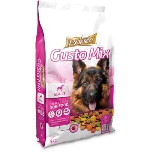 Полно -кроткий сухой корм для собак Prince Gusto Mix, 4 кг PRINCE - 1