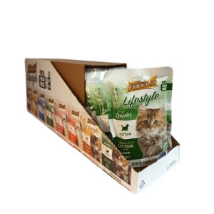 Мокрый корм для молодых кошек Принцесса образ жизни с ягненком, 100 г, 24 упаковки PRINCESS - 1