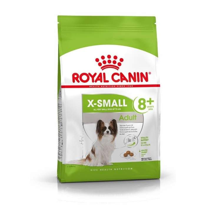 Royal Canin X-Small Adult 8+ dry food for older, very small breed dogs, 1.5 kg Royal Canin - 1