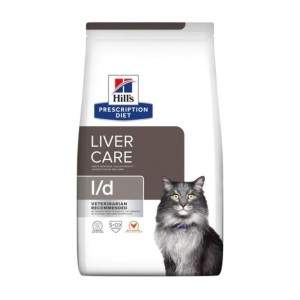 Hill's Prescription Diet Liver Care l/d sausas maistas katėms, turinčioms problemų su kepenimis, 1,5 kg Hill's - 1