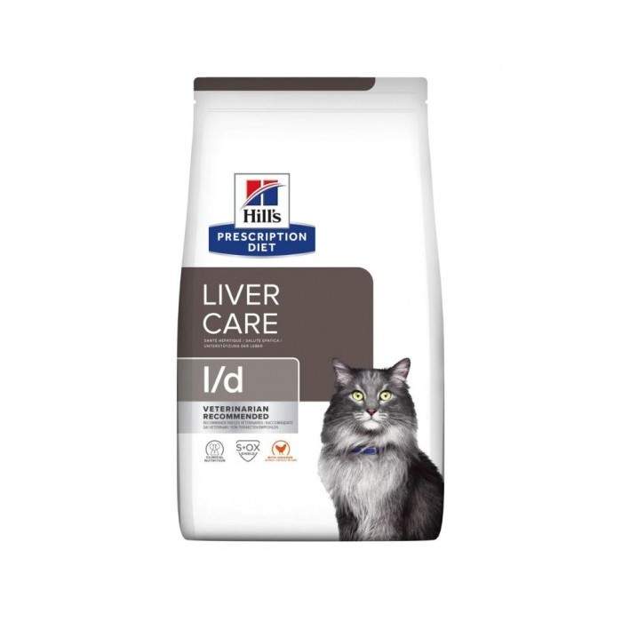 Hill's Prescription Diet Liver Care l/d сухой корм для кошек с проблемами печени, 1,5 кг Hill's - 1