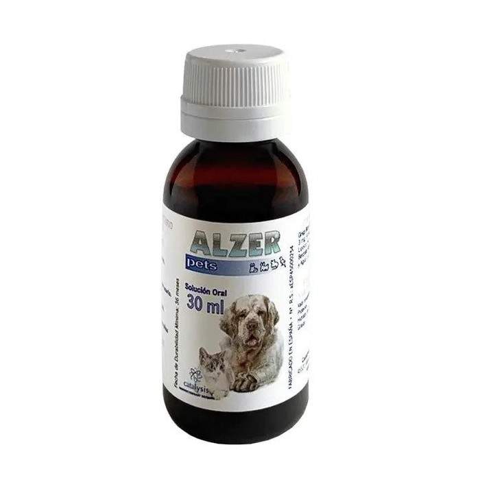Alzer Pets papildai vyresnio amžiaus augintiniams, jų nervų sistemos priežiūrai, 30 ml  - 1