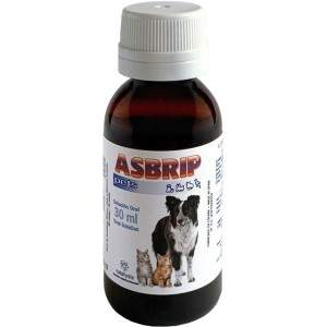 Asbrip Pets supplements for the respiratory system of dogs and cats, 30 ml  - 1