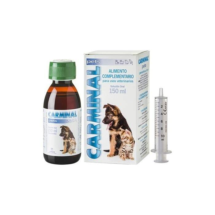 Carminal Pets supplements for pets regulating the activity of the digestive tract, 150 ml  - 1