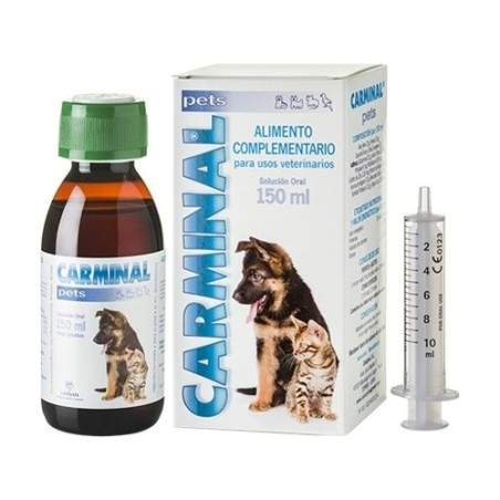 Carminal Pets seedekulgla tegevust reguleerivad toidulisandid lemmikloomadele, 150 ml  - 1