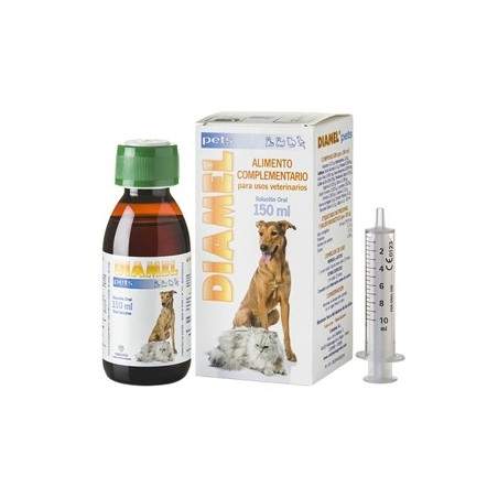 Diamel Pets uztura bagātinātāji mājdzīvniekiem diabēta kontrolei, 150 ml  - 1