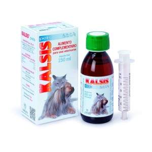 Kalsis Pets добавки для собак и кошек для поддержания здоровья костей, 150 мл  - 1