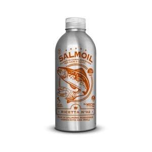 Salmoil Ricetta 2 salmon oil for active dogs and cats with digestive problems, 250 ml Necon Pet Food - 1